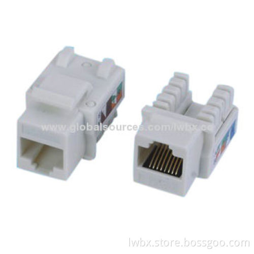 Cat5e/6 Keystone Jack IDC